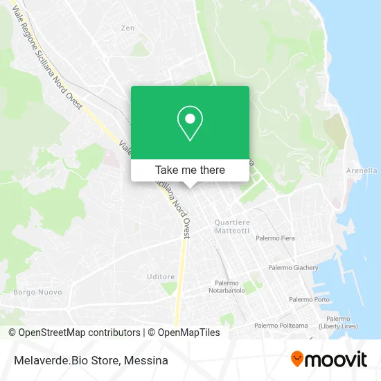 Melaverde.Bio Store map