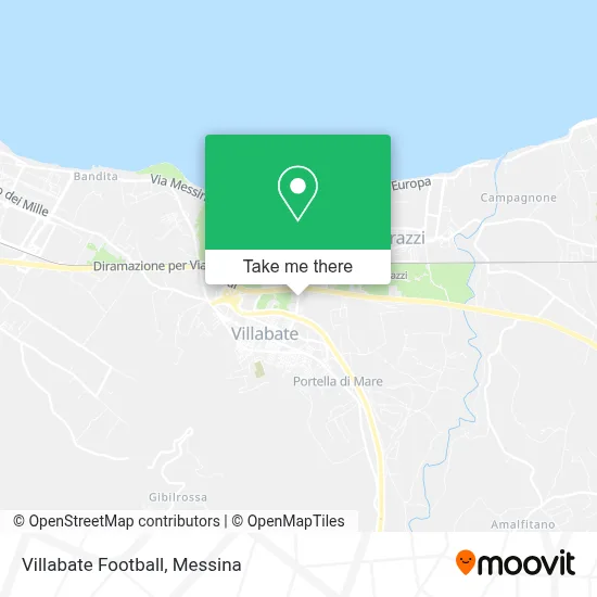 Villabate Football map