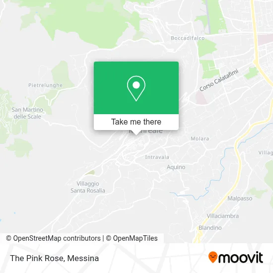 The Pink Rose map