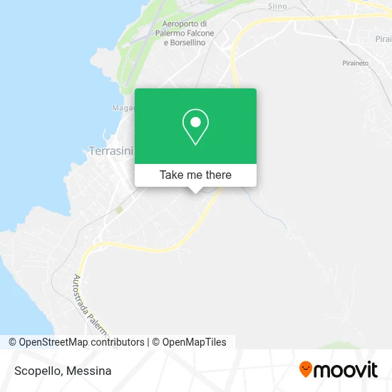 Scopello map