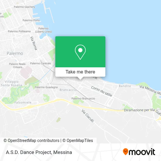 A.S.D. Dance Project map