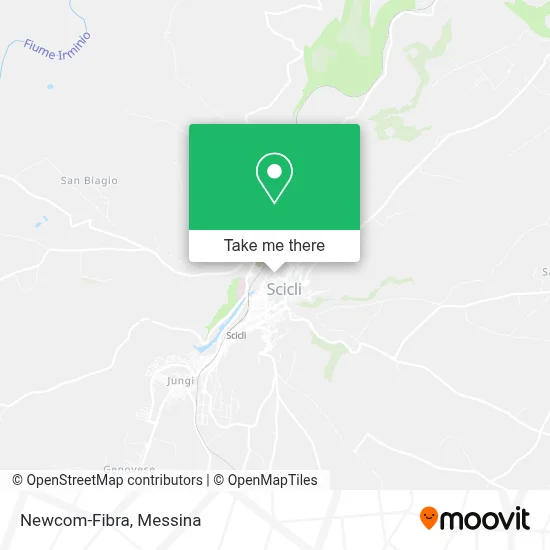 Newcom-Fibra map