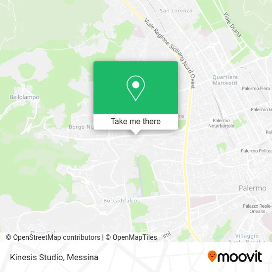 Kinesis Studio map