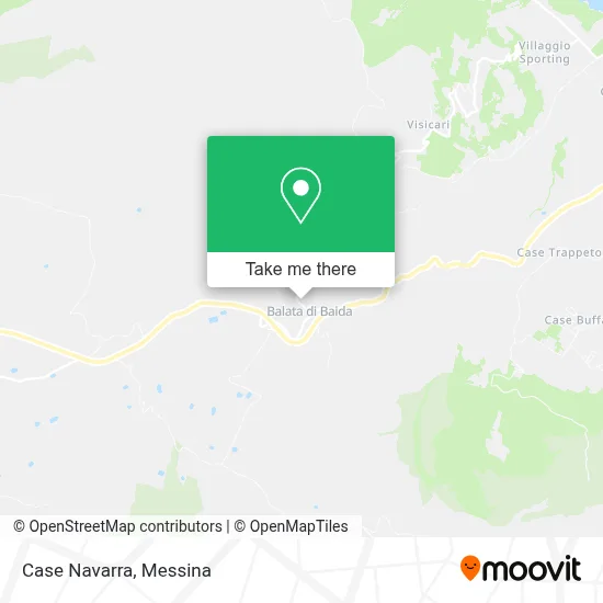Case Navarra map