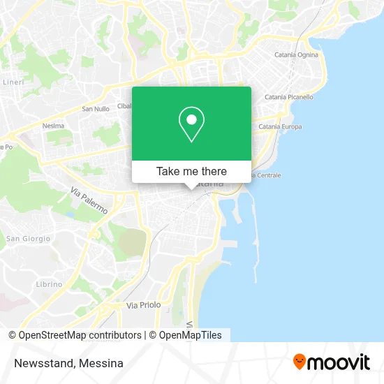 Newsstand map