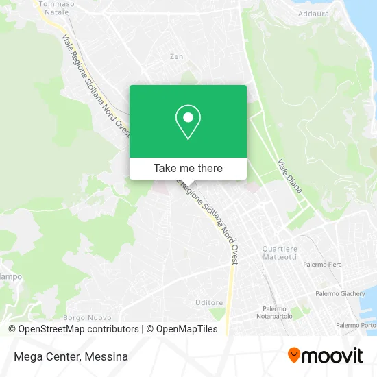 Mega Center map