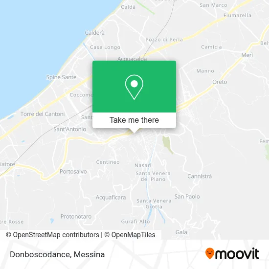 Donboscodance map
