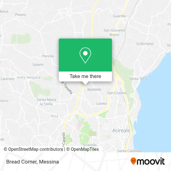 Bread Corner map