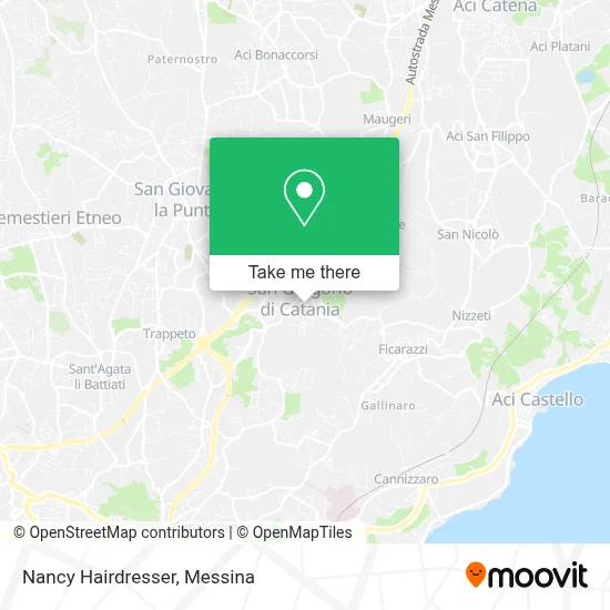 Nancy Hairdresser map