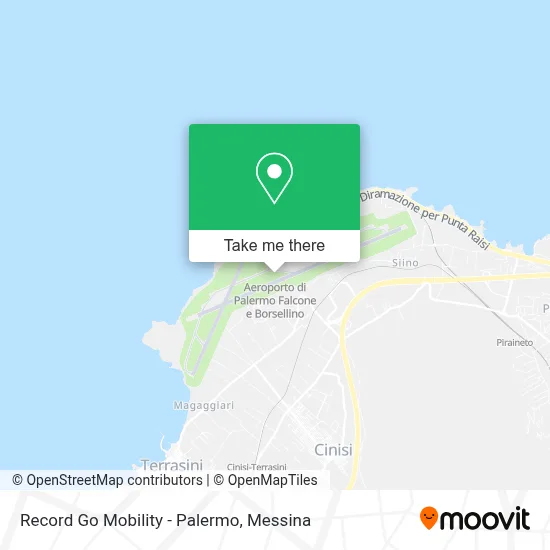 Record Go Mobility - Palermo map