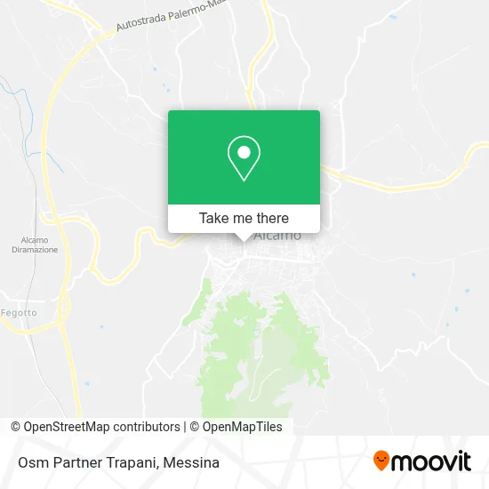 Osm Partner Trapani map