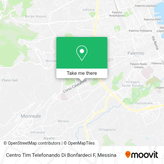 Centro Tim Telefonando Di Bonfardeci F map