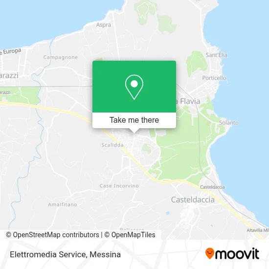 Elettromedia Service map