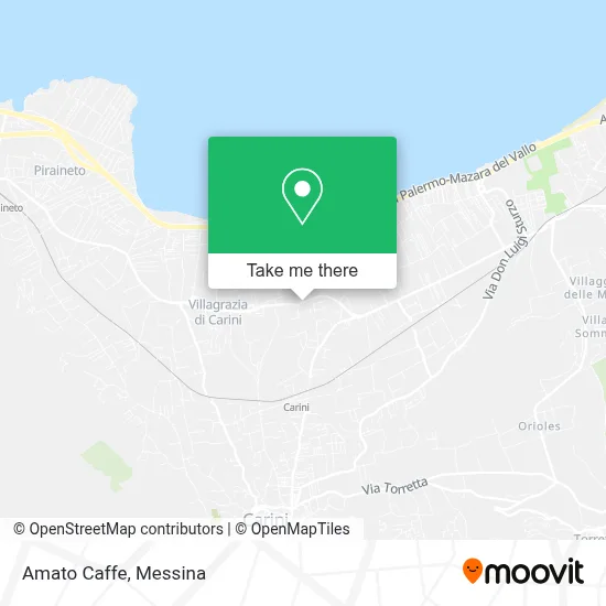 Amato Caffe map