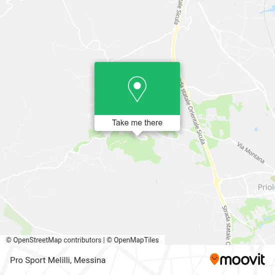 Pro Sport Melilli map