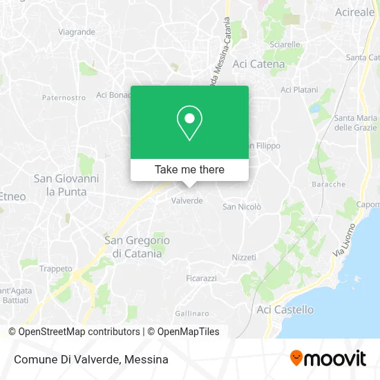 Comune Di Valverde map