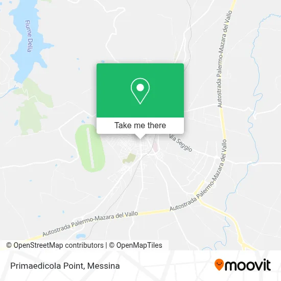 Primaedicola Point map