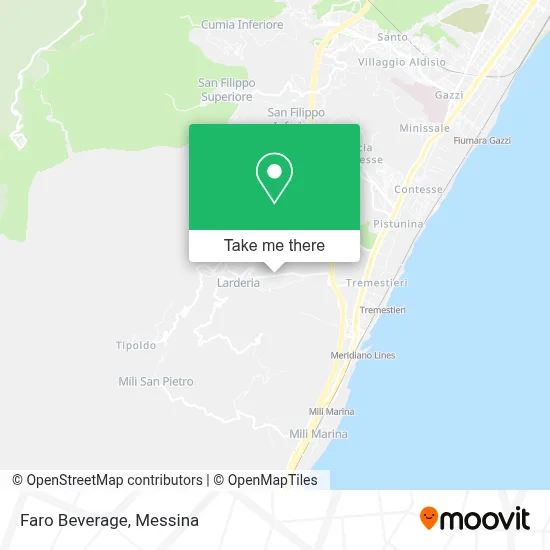 Faro Beverage map