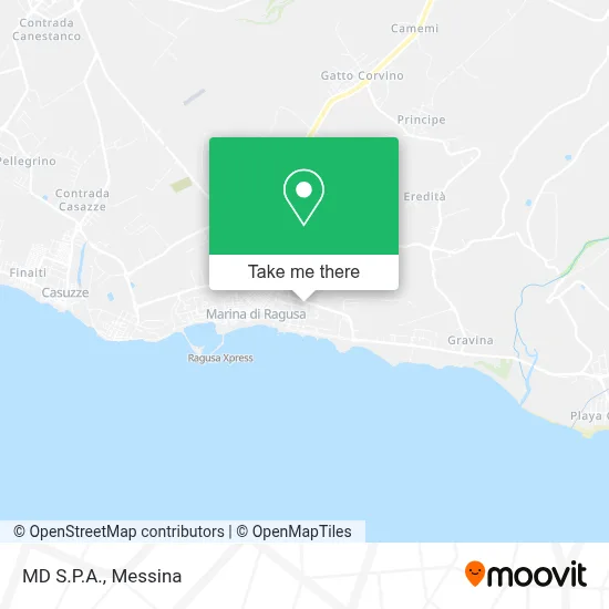 MD S.P.A. map