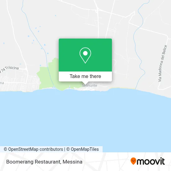 Boomerang Restaurant map