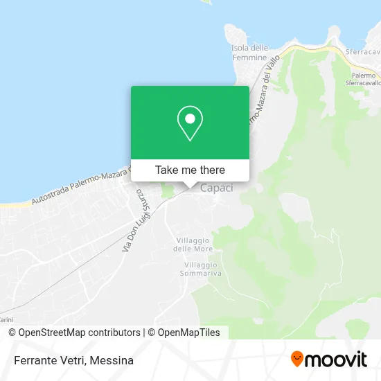 Ferrante Vetri map