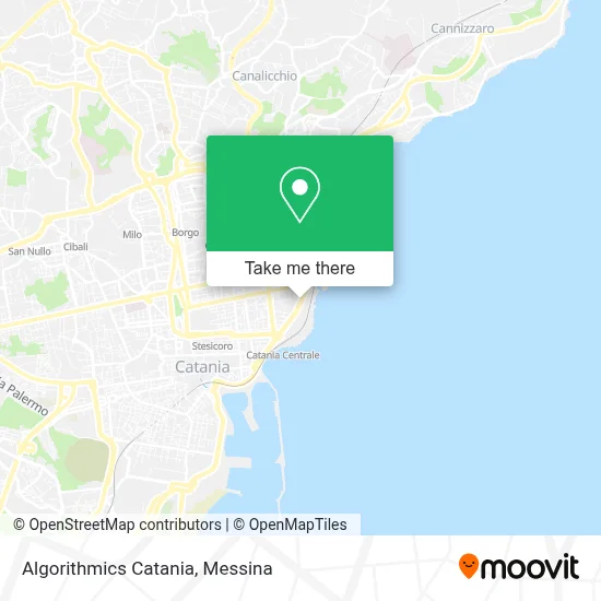 Algorithmics Catania map