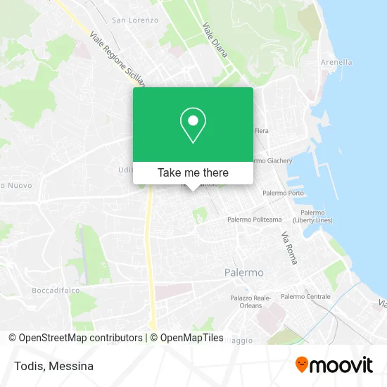 Todis map