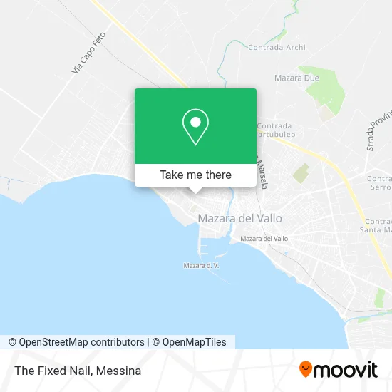 The Fixed Nail map
