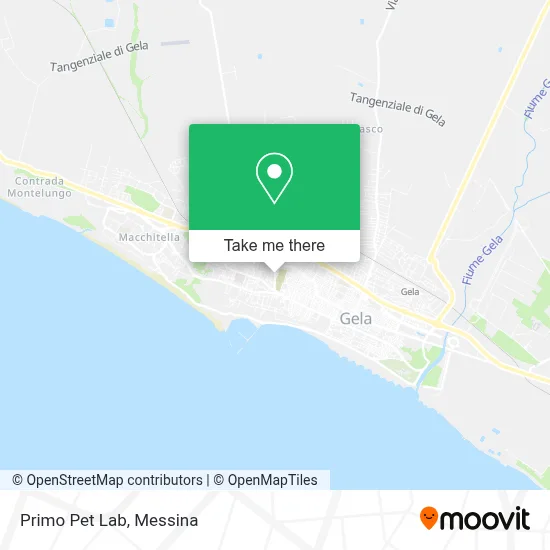 Primo Pet Lab map