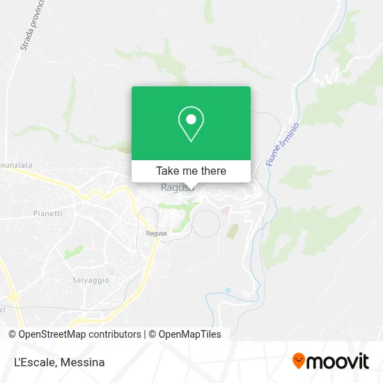 L'Escale map