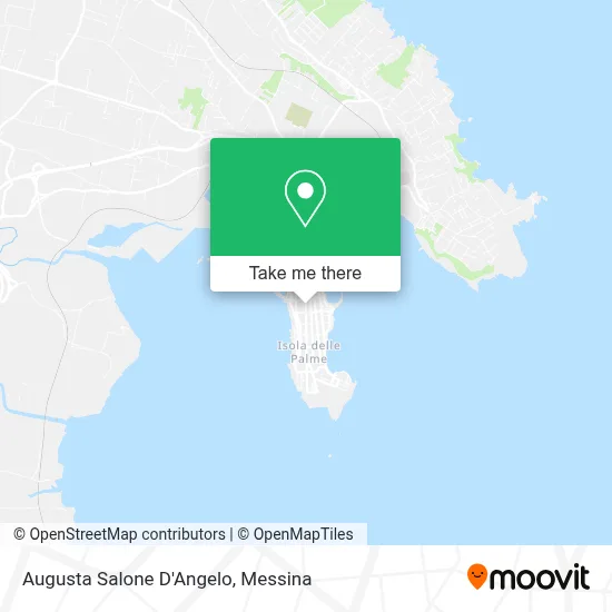 Augusta Salone D'Angelo map