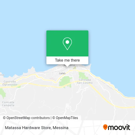 Matassa Hardware Store map