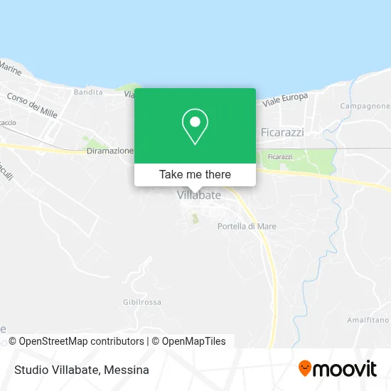 Studio Villabate map