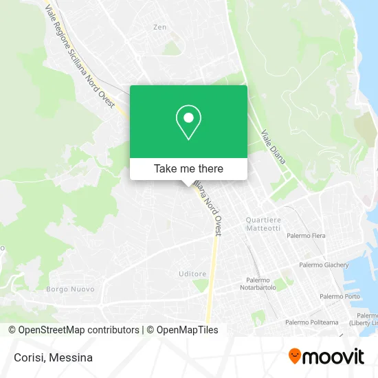 Corisi map