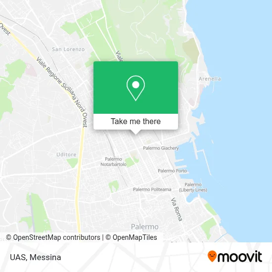 UAS map
