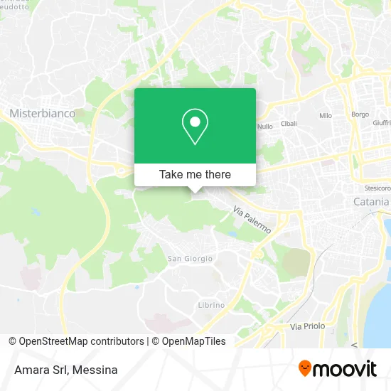 Amara Srl map