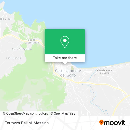 Terrazza Bellini map