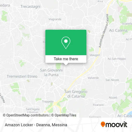 Amazon Locker - Deanna map