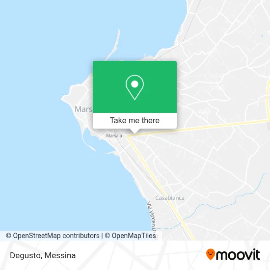 Degusto map