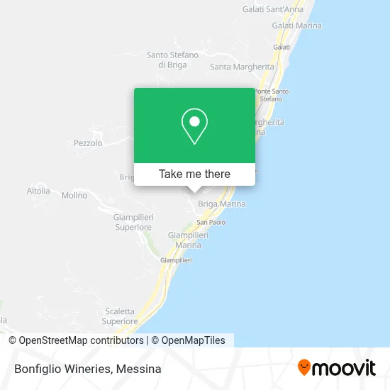 Bonfiglio Wineries map
