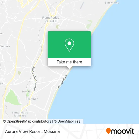 Aurora View Resort map