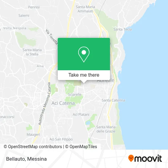 Bellauto map