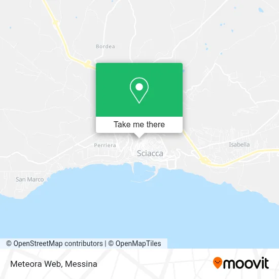 Meteora Web map