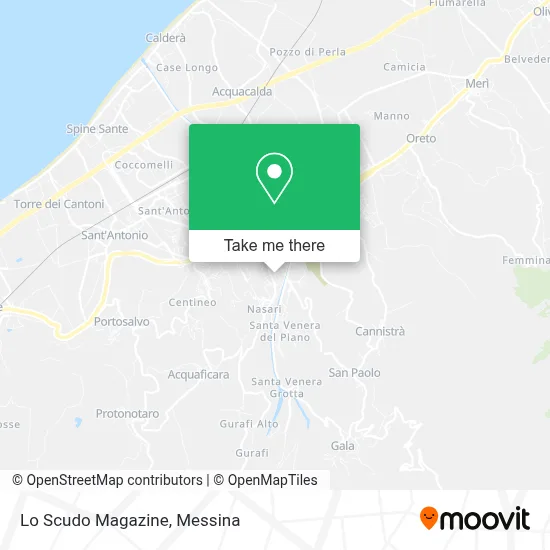 Lo Scudo Magazine map