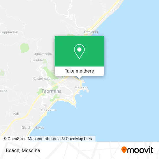Beach map