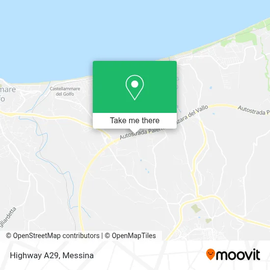Highway A29 map