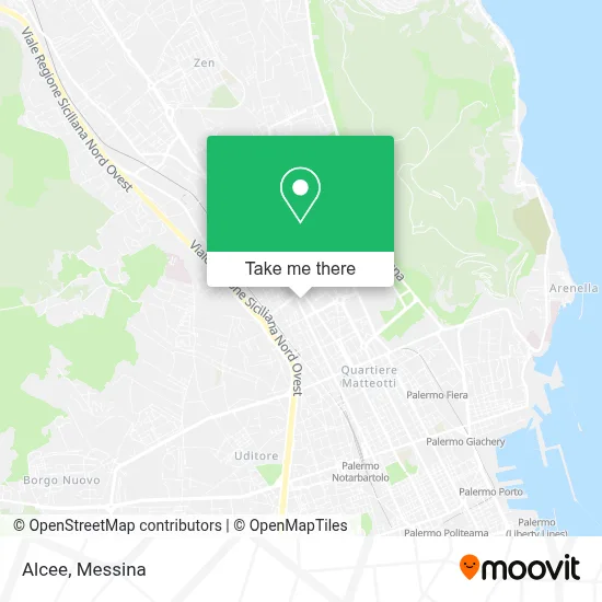 Alcee map