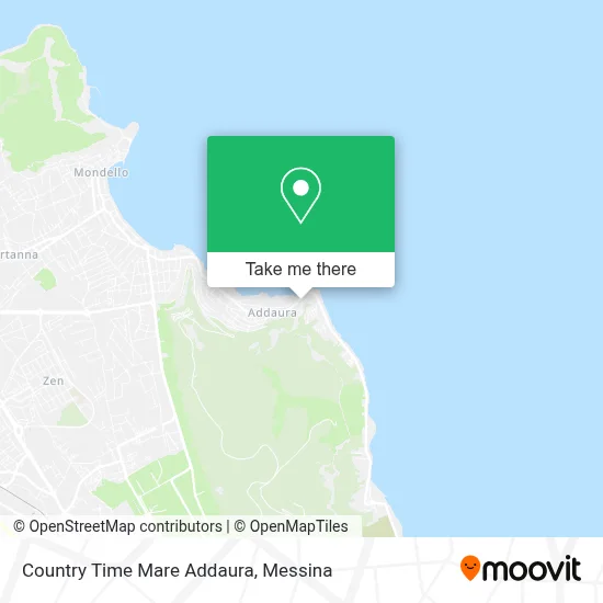 Country Time Mare Addaura map