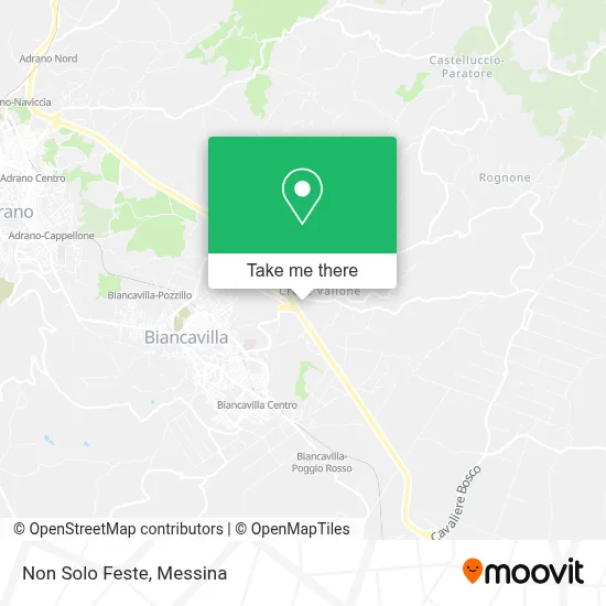 Non Solo Feste map