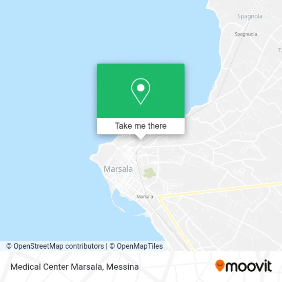 Medical Center Marsala map